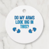 腕が大きく見える フェイバータグ (正面)