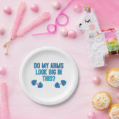 腕が大きく見える ペーパープレート (パーティー)