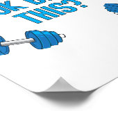 腕が大きく見える ポスター (角)