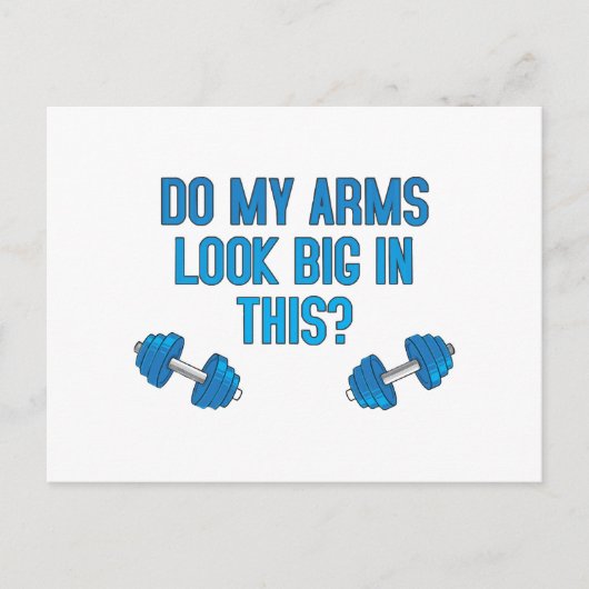 腕が大きく見える ポストカード (正面)