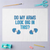 腕が大きく見える 薄葉紙 (クラフト)