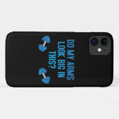 腕が大きく見える Case-Mate iPhoneケース (裏面(横))