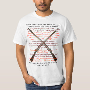 腕に耐えること右の人々を取除く時 Tシャツ