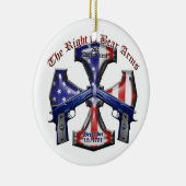 腕に耐える権利 セラミックオーナメント (右)