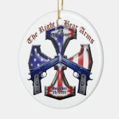 腕に耐える権利 セラミックオーナメント (左)