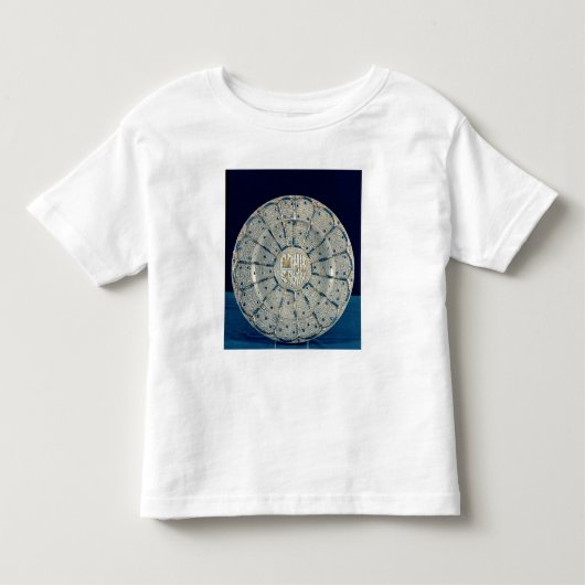 腕に耐えるManisesの皿 トドラーTシャツ (正面)