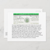 腕のコートを比較詳細 ポストカード