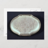 腕のコート付きスナッフボックスエンボス, c.1820 ポストカード (正面/裏面)