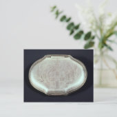 腕のコート付きスナッフボックスエンボス, c.1820 ポストカード (スタンド正面)