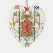 腕のスコット裁判所のメリー女王 セラミックオーナメント (右)