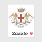 腕のゼナのコート（ジェノヴァ、リグーリア） シール (シート)