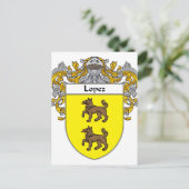 腕のロペスコート（マントルド） ポストカード (スタンド正面)