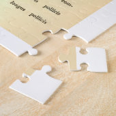 腕のヴィンテージの解剖学|筋肉(1852年頃) ジグソーパズル (側面)