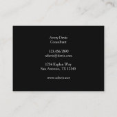 腕のヴィンテージの解剖学|筋肉(1852年頃) 名刺 (裏面)