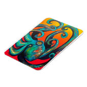 腕の中でタコ マグネット (左側)