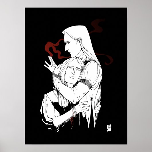 腕の中で生きている ポスター (正面)