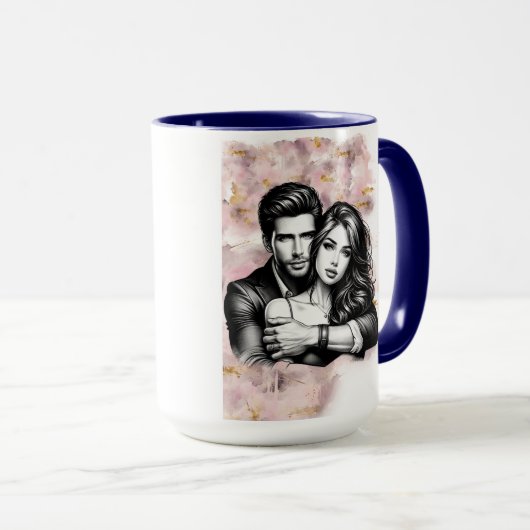 腕の中で マグカップ (正面右)