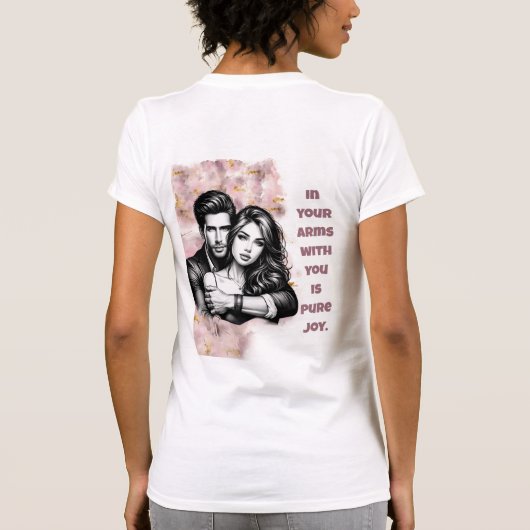 腕の中で Tシャツ (裏面)