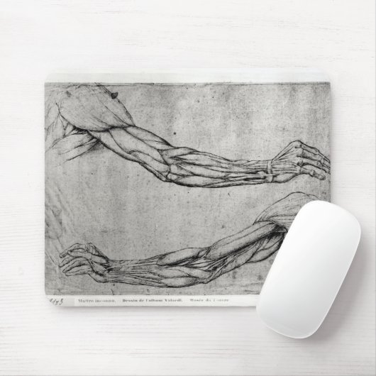 腕の勉強 マウスパッド (マウス)
