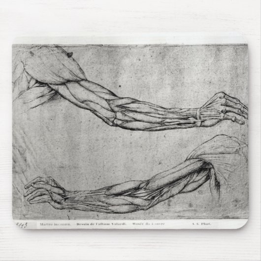 腕の勉強 マウスパッド (正面)