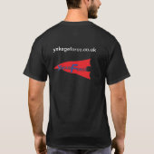 腕はイサベルを交差させました Tシャツ (裏面)