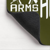 腕は抱き締め用のカスタム口だ マウスパッド (コーナー)