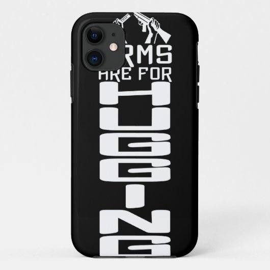 腕は抱き込み用iPhoneケースメイト Case-Mate iPhoneケース (裏面)