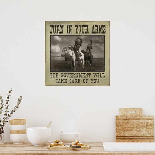 腕を組む ポスター (キッチン)