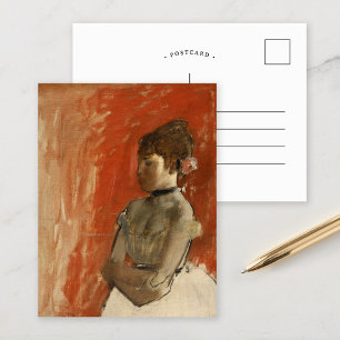 腕を組んだバレエダンサー Edgar Degas ポストカード