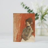 腕を組んだバレエダンサー | Edgar Degas ポストカード (スタンド正面)
