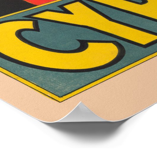 腕を組んだルイ・シロを示すサーカスのポスター ポスター (角)