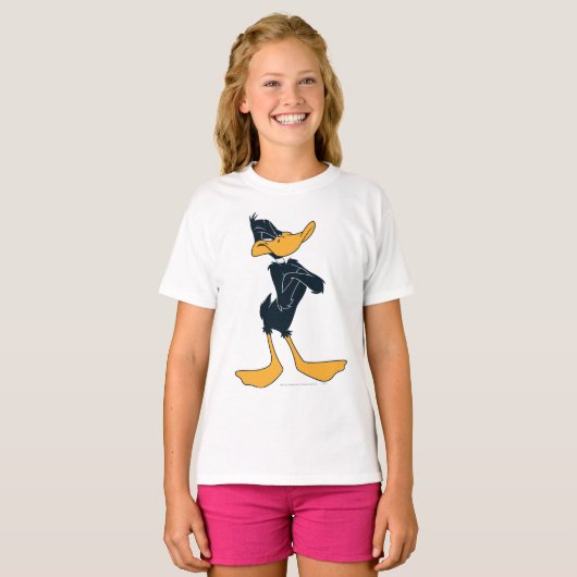腕を組んだDAFFY DUCK™ Tシャツ (正面フル)