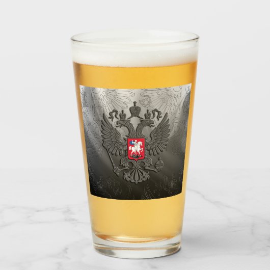 腕ロシアののコート タンブラーグラス (ドリンク正面)