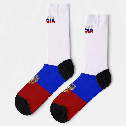 腕ロシアのの旗 ソックス (左)