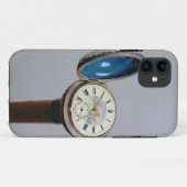 腕時計の小道具の杖(cloisonneのエナメル) Case-Mate iPhoneケース (裏面(横))