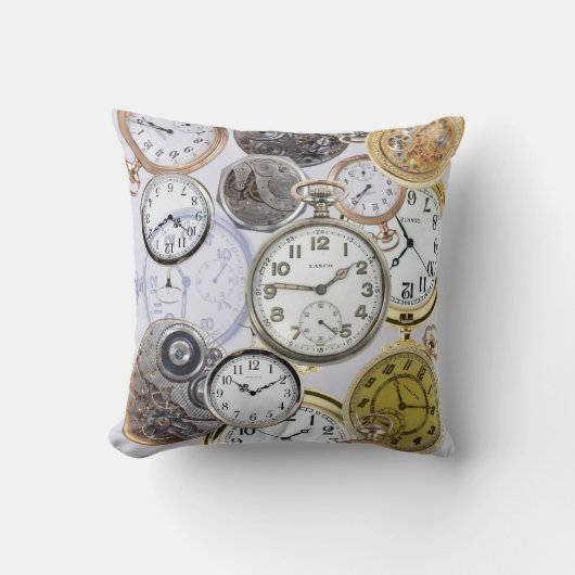 腕時計は枕を働かせます クッション (正面)