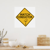 腕時計コンダクタ ポスター (キッチン)