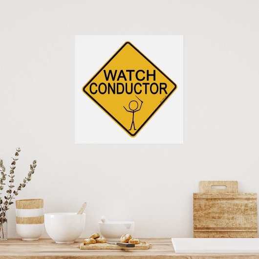 腕時計コンダクタ ポスター (キッチン)
