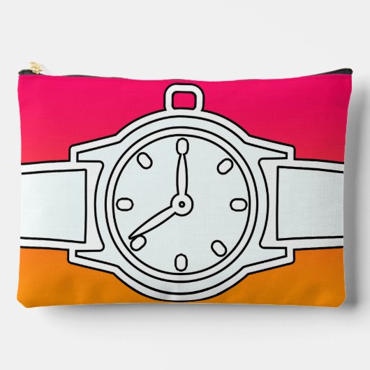 腕時計レインボー アクセサリーポーチ (正面)