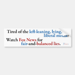 腕時計Fox News 220 バンパーステッカー