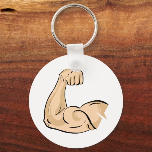 腕筋 キーホルダー (正面)