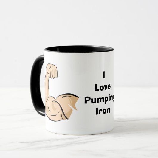 腕筋 マグカップ (正面左)