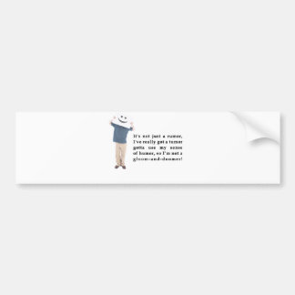 腫瘍の詩のバンパーステッカー バンパーステッカー