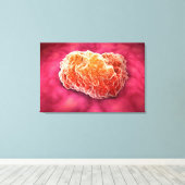 腫瘍の顕微鏡的見解3 キャンバスプリント (インサイチュ (ウッドフロア))