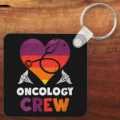 腫瘍学ナース鑑賞癌ドクターチームPed キーホルダー (裏面)