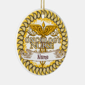 腫瘍学ファンシーナース セラミックオーナメント (右)