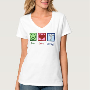 腫瘍学者平和恋腫瘍学室 Tシャツ