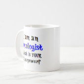 腫瘍学者 コーヒーマグカップ (正面左)