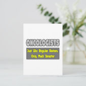 腫瘍学者…頭が切れる. ポストカード (スタンド正面)