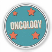 腫瘍学 シール (正面)